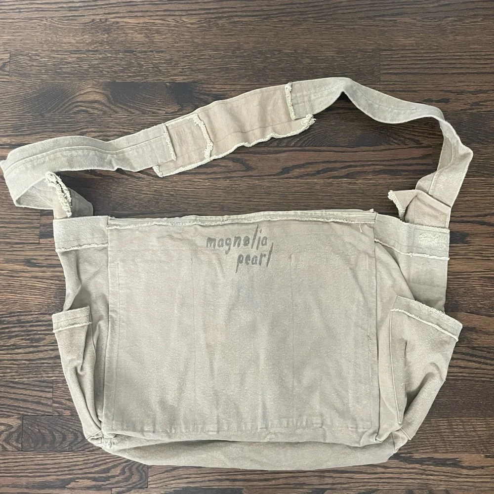 Magnolia Pearl Vincent Van Gogh Artist Satchel wheatfield canvas tote - Picture 6 of 12